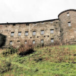 Castello Doria Malaspina – the façade of the castle seen from Calice al Cornoviglio – BBofItaly