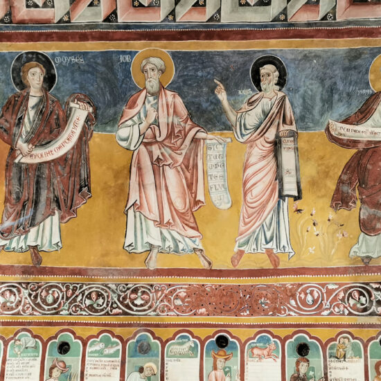 San Pellegrino oratory – fresco – BBofItaly