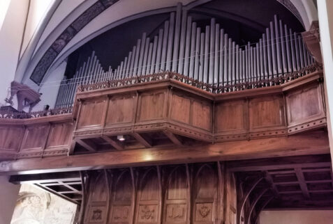 Cattedrale di Santa Maria Assunta - the mighty cathedral organ - BBofItaly