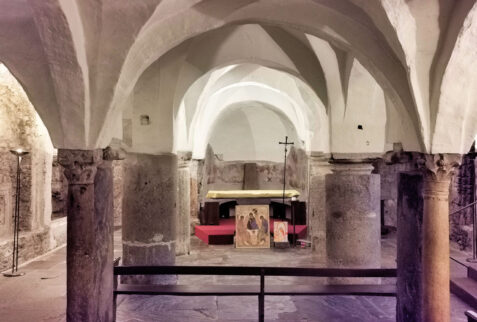 Cattedrale di Santa Maria Assunta – the crypt under the main altar – BBofItaly